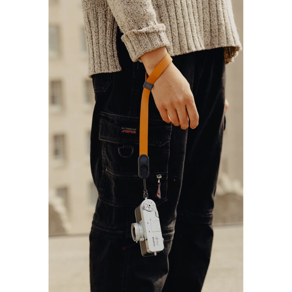 Peak Design Cuff Leather Camera Wrist Strap | Amber