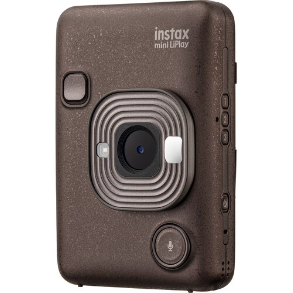 FUJIFILM INSTAX Mini LiPlay C Instant Camera | Deep Bronze