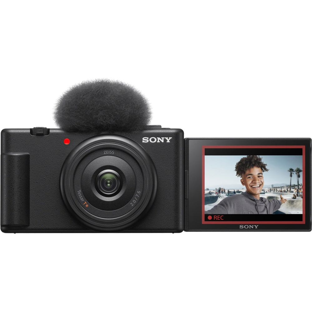 Sony ZV-1F Vlogging Camera | Black