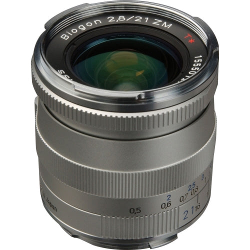 Zeiss 21mm f/2.8 Biogon T* ZM MF Lens (Leica M-Mount) | Silver