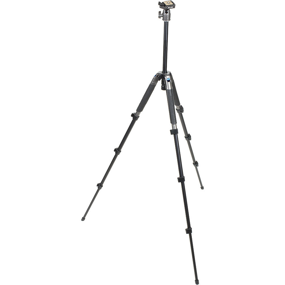 Slik Sprint Mini III Travel Tripod with SBH-100 DQ Compact Ball Head | Gun Metal Gray