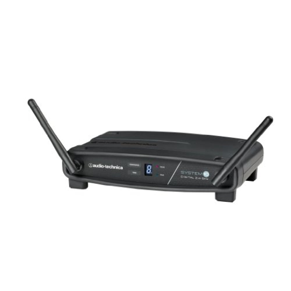 Audio-Technica ATW-1101/H92 System 10 Digital Wireless Omni Earset Microphone System | Black, 2.4 GHz