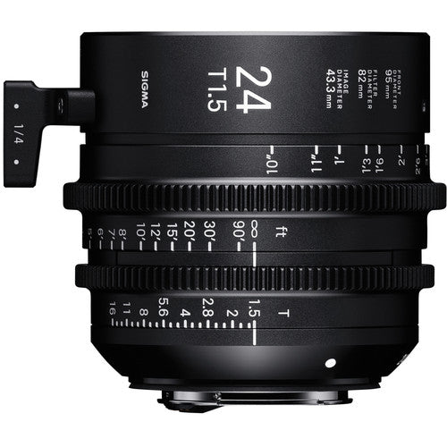 Sigma 24mm T1.5 FF High-Speed Prime | E, Feet