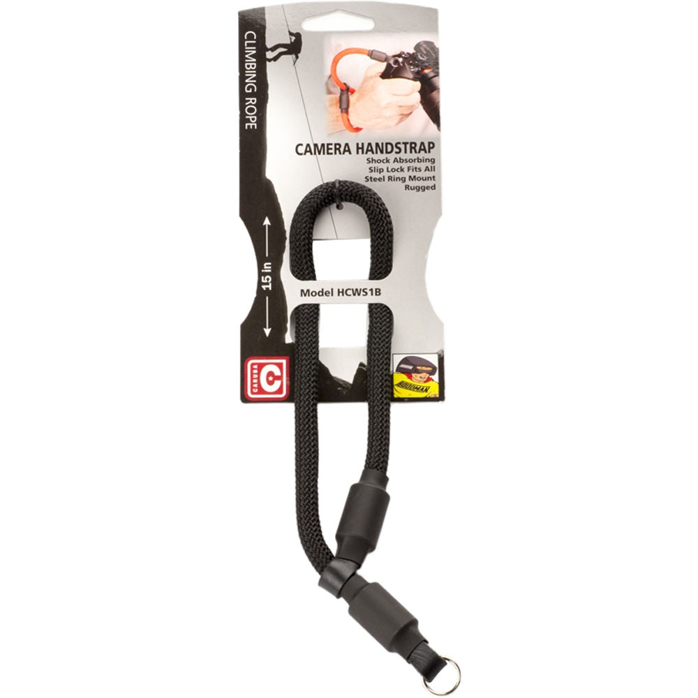 Hoodman Climbing Rope Hand Strap | Black