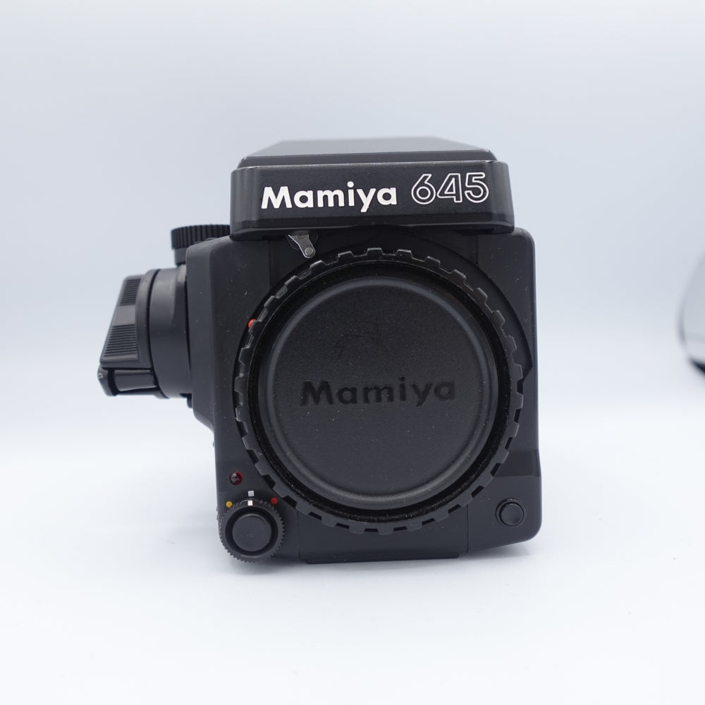 Used Mamiya 645 Super Modular Camera Body w/ AE Prism Finder | Black | U9