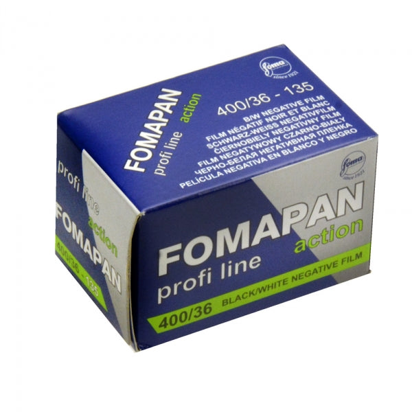 Fomapan Action 400 135-36 Black and White Print (Negative) Film