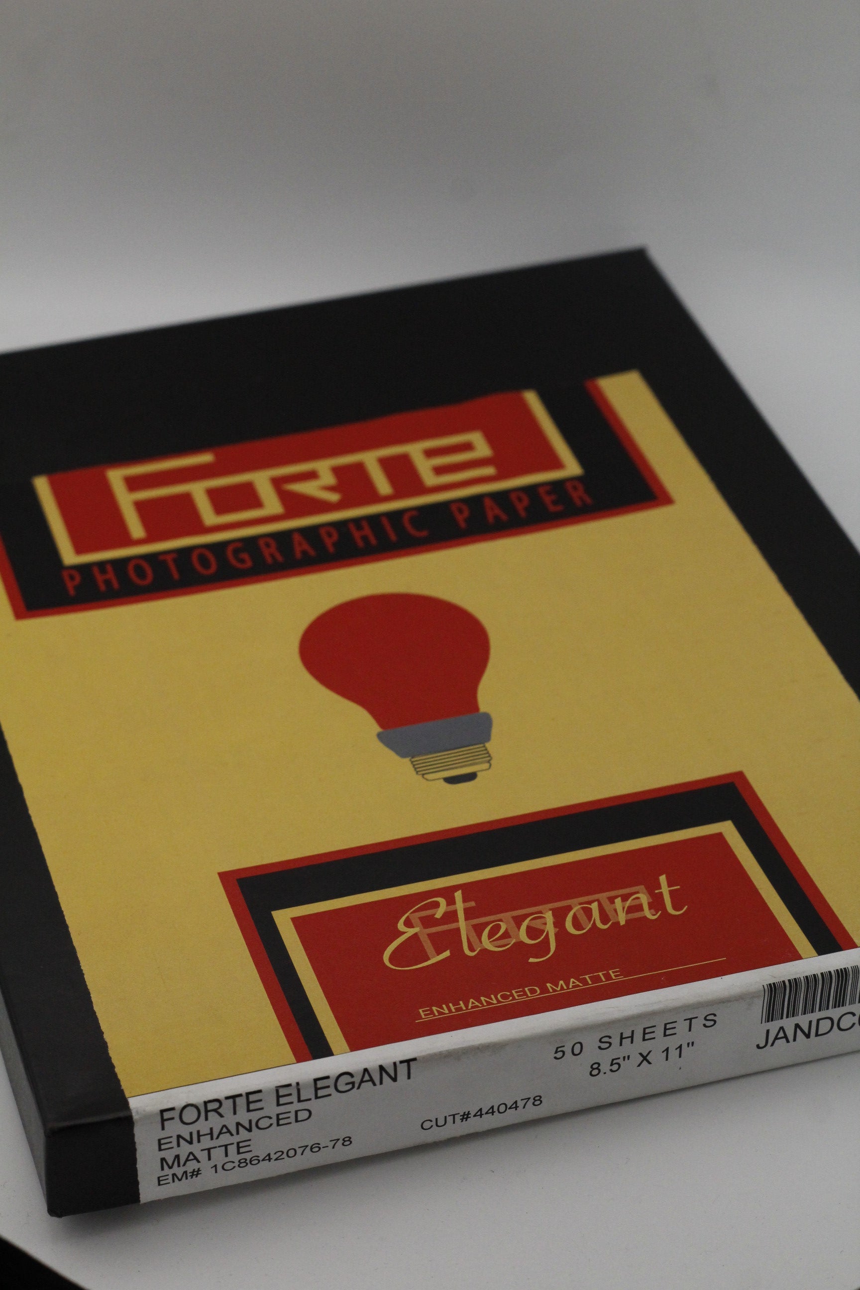 Forte Elegant Digital Glossy 8.5x11 50 Sheets 10.4Mil