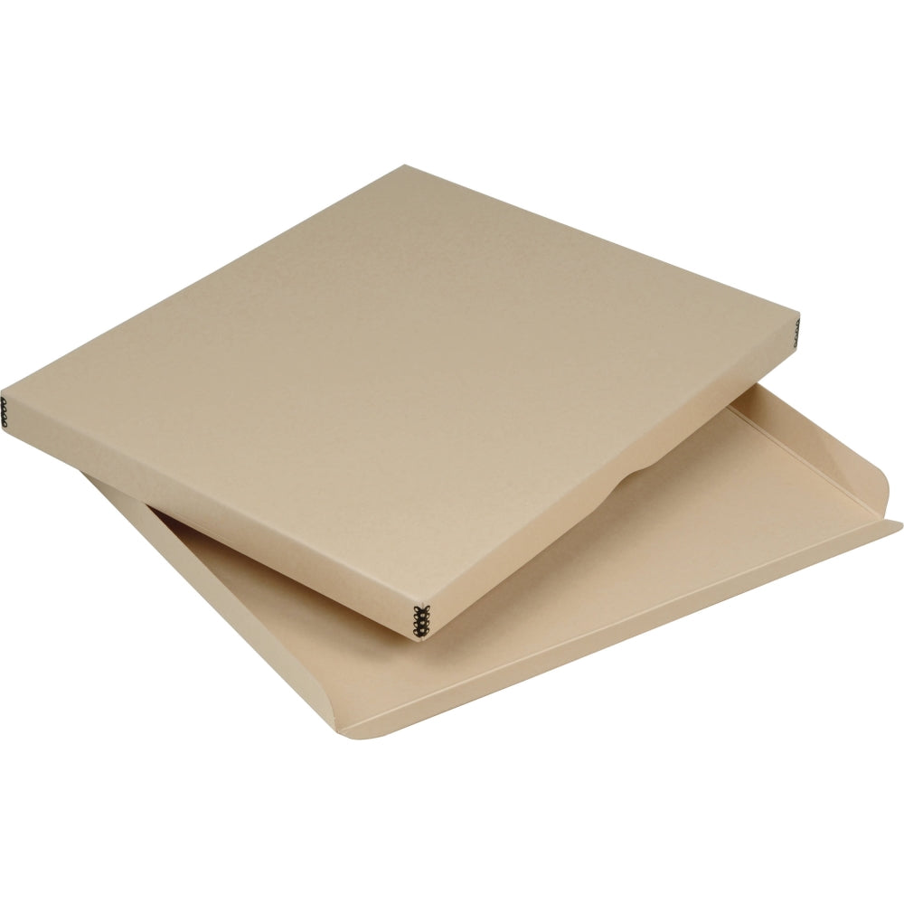 Archival Methods Drop-Front Archival Storage Box | 11.75 x 15 x 1.5", Tan