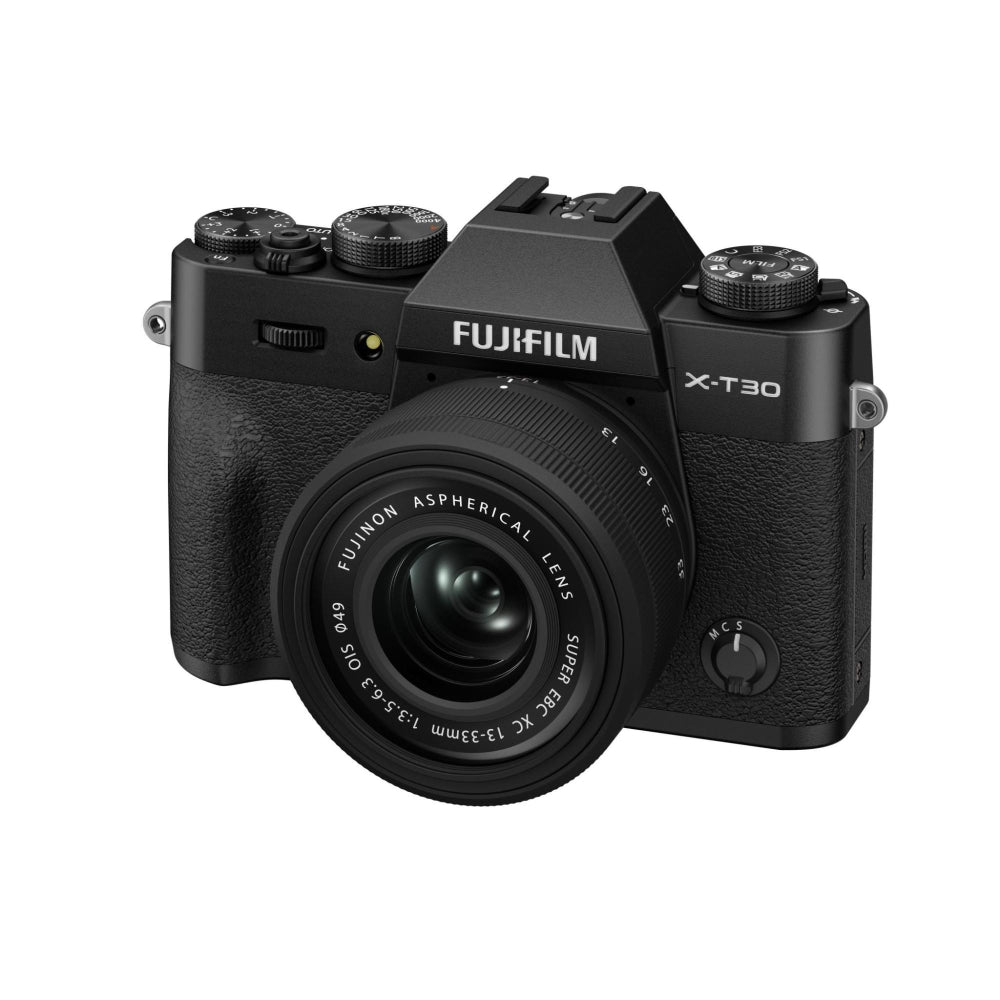 FUJIFILM X-T30 III Mirrorless Digital Camera with XC 13-33mm Lens | Black