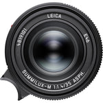 Leica Summilux-M 35mm f/1.4 ASPH. Lens | Black, 2022 Version