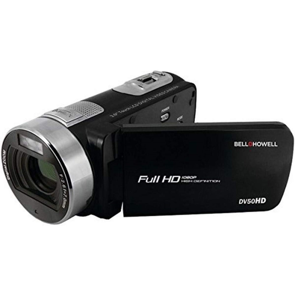 Bell & Howell Fun Flix DV50HD 1080p HD Video Camera Camcorder | Black