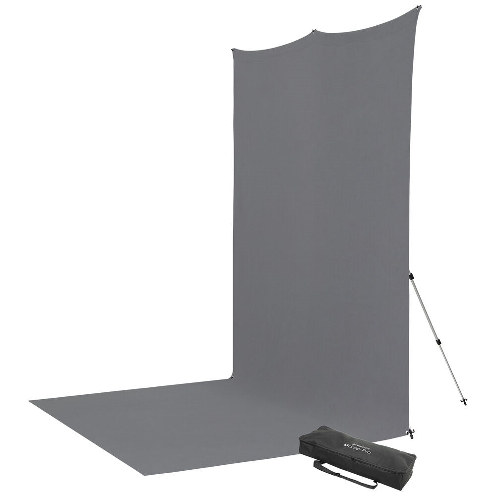 Westcott X-Drop Pro Fabric Backdrop Kit | Neutral Gray, 8 x 13'