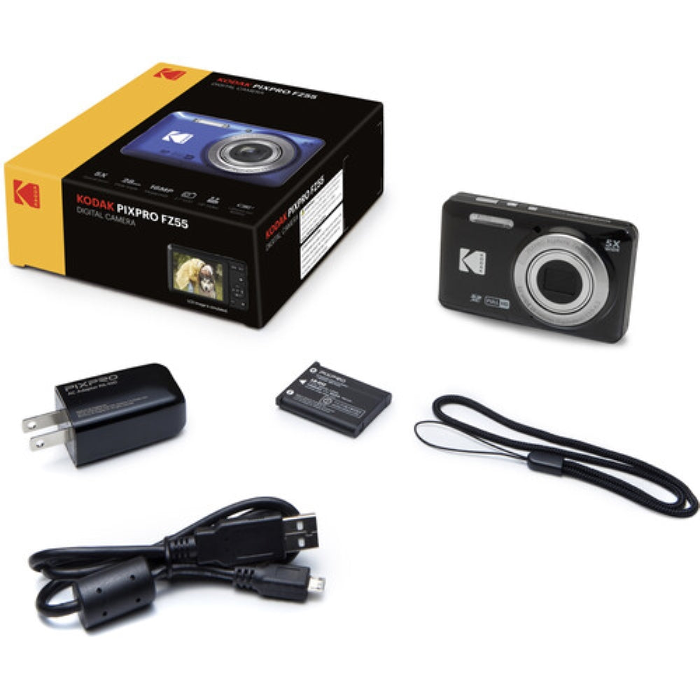 Kodak PIXPRO FZ55 Digital Camera | Black