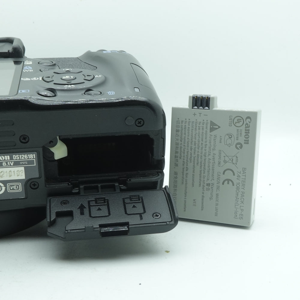 Used Canon EOS Rebel XSI | Black | U8