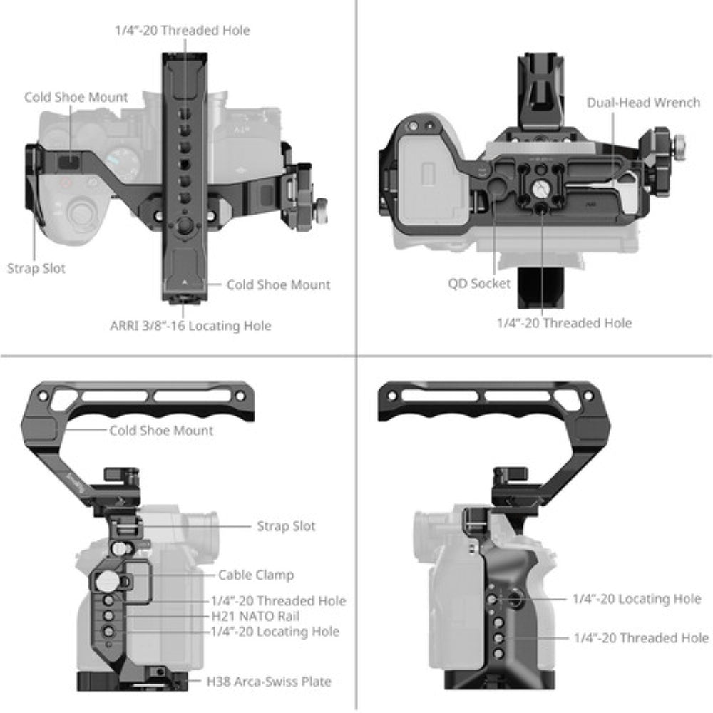 SmallRig Advanced Cage Kit for Sony a7 V, a7R V & a7 IV