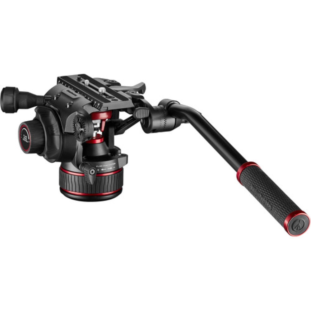 Manfrotto 608 Nitrotech Fluid Video Head and 536 Carbon Fiber Single Leg Tripod