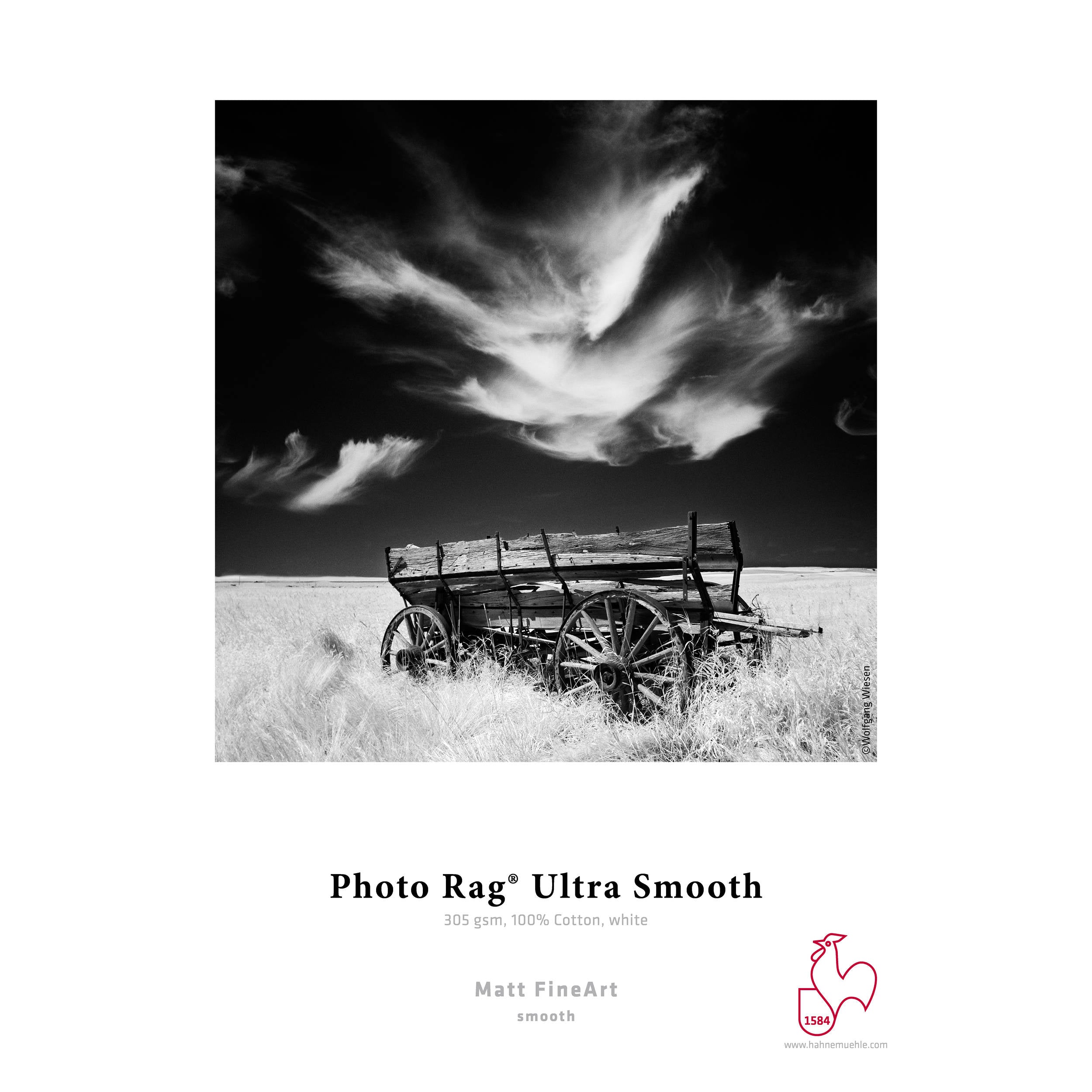 Hahnemuhle Photo Rag Ultra Smooth Paper 305gsm | 11" x 17", 25 Sheets