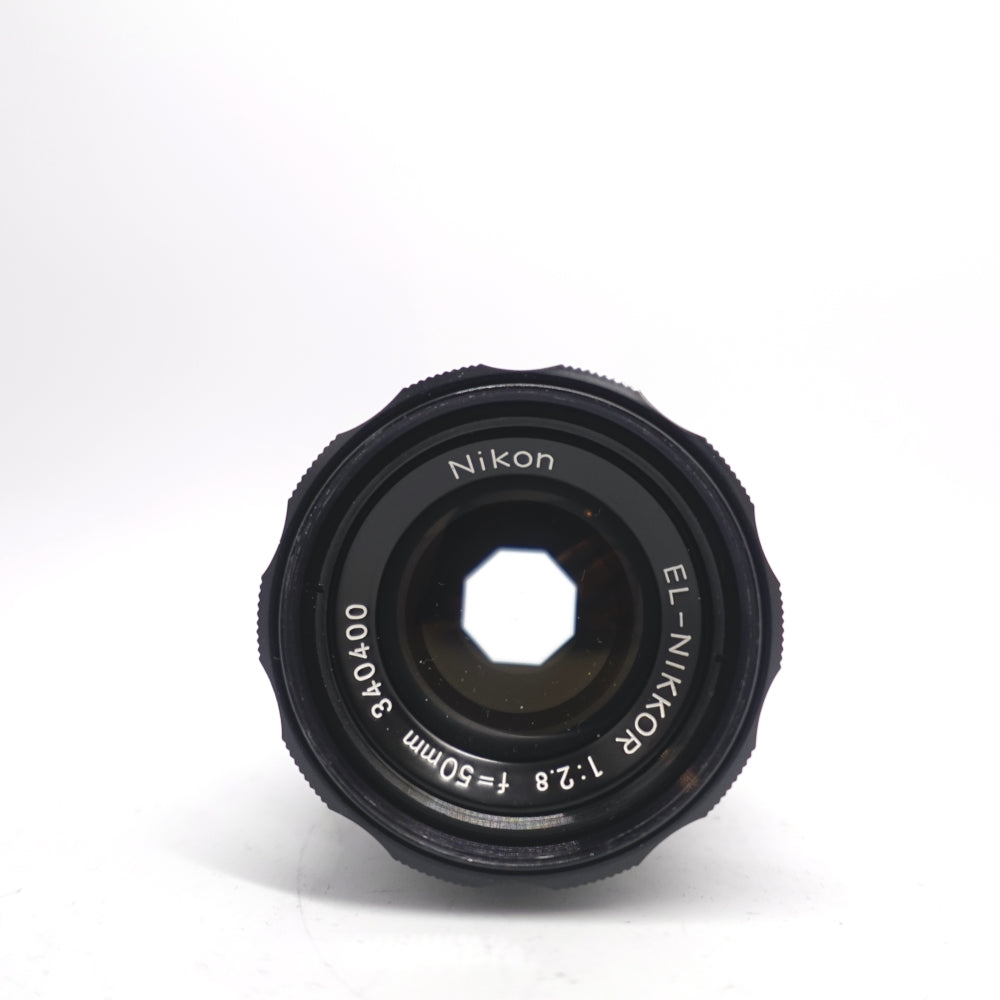 Used Nikon El-Nikkor f/2.8 50mm Enlarger Lens | Black | U9+