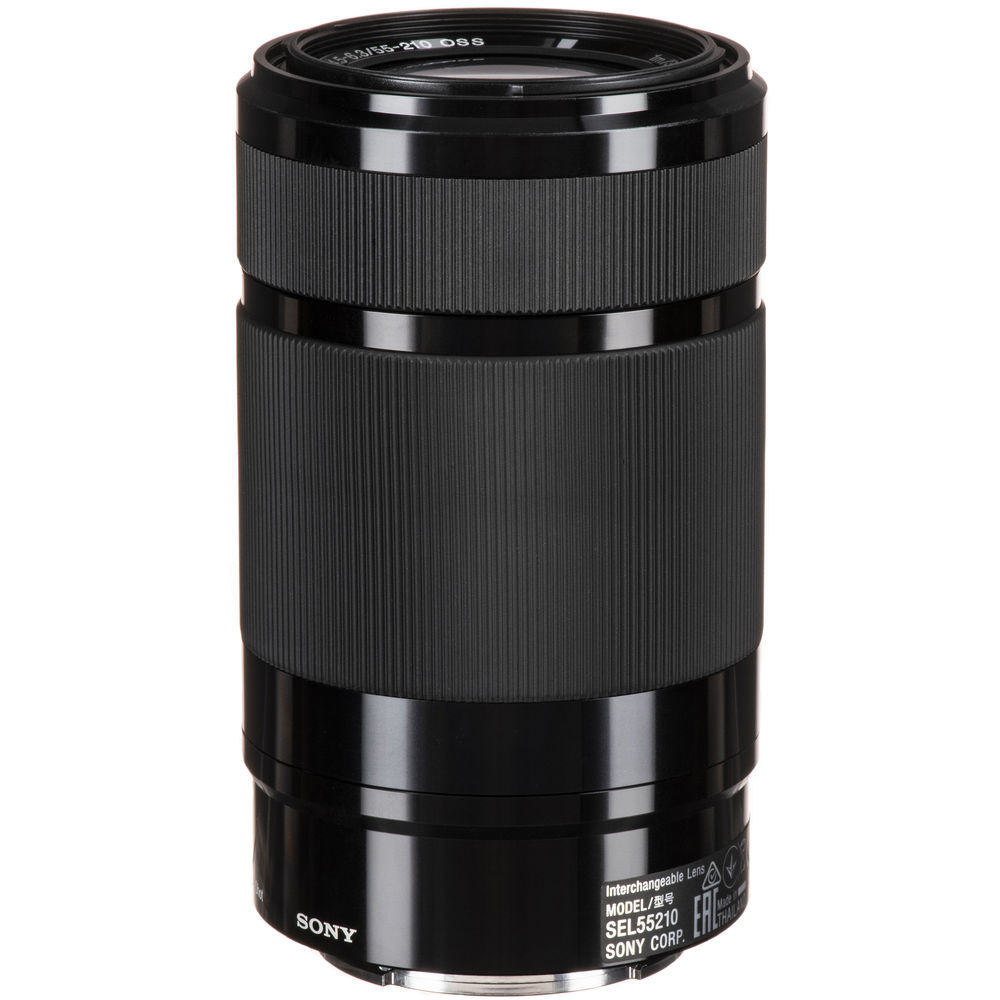 Sony 55-210mm  f/4.5-6.3 OSS Telephoto E-Mount Lens | Black