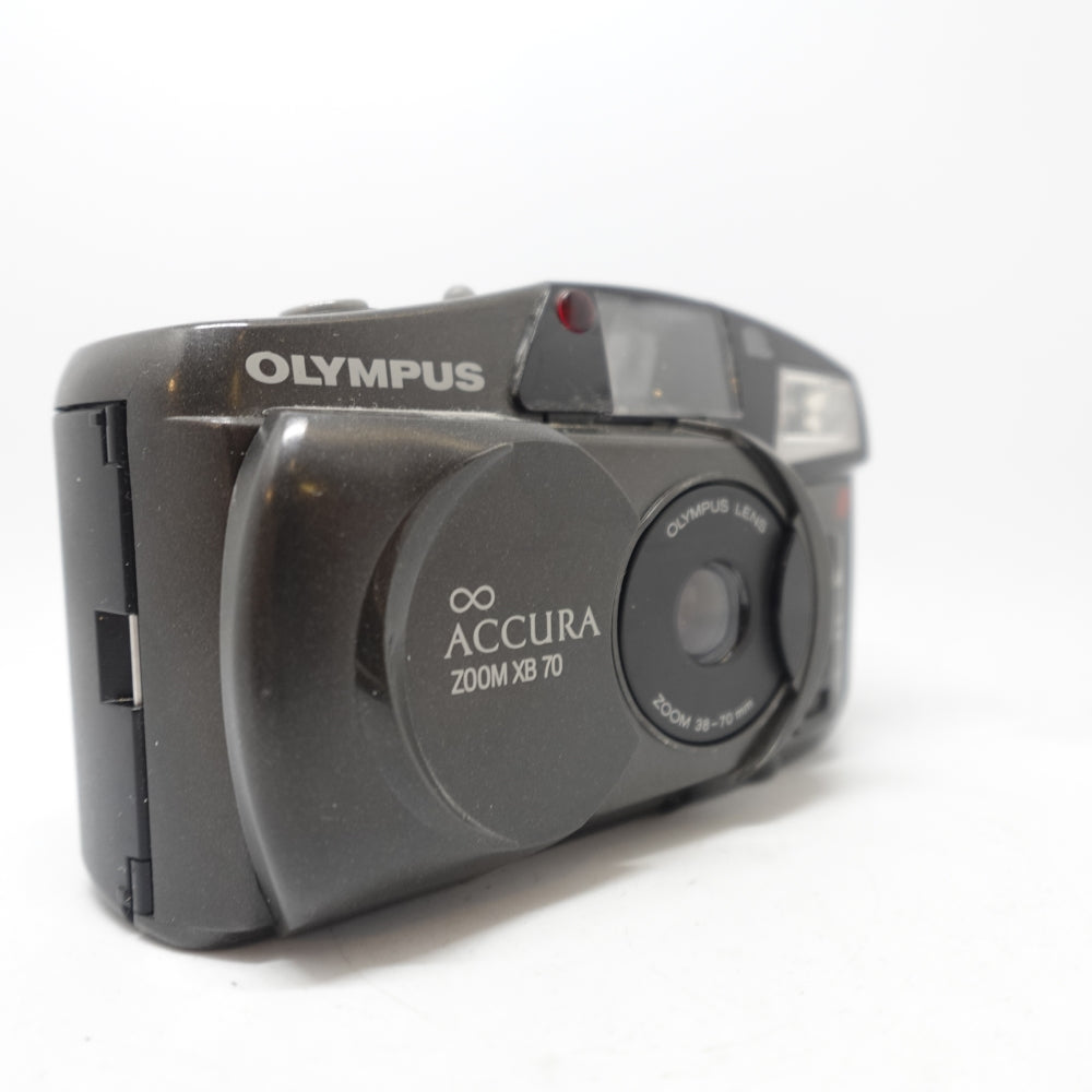 Used Olympus Infinity Accura Zoom XB 70 35mm Point and Shoot Camera | Grey | U8