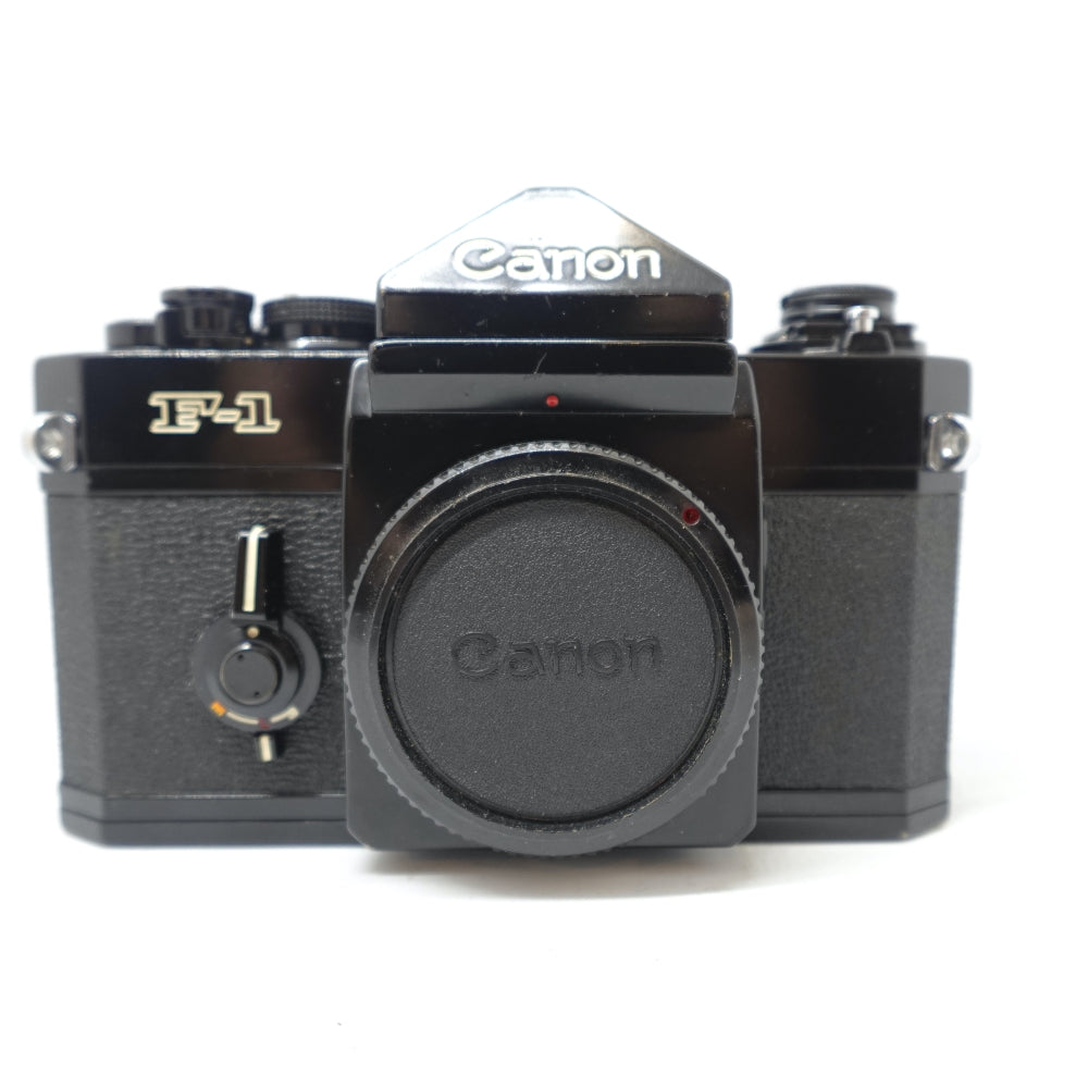 Used Canon F-1 35mm SLR Camera Body | Black | U8