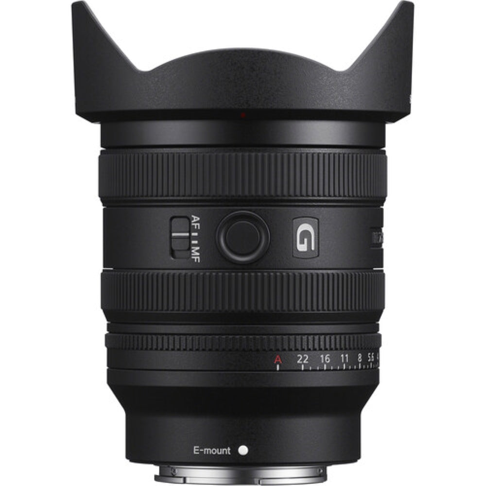 Sony FE 24-50mm f/2.8 G Lens Compatible with Sony E Mount Bundled with 67mm Filter + Lens Cap Keeper + Deluxe Cleaning Kit - Blower, Lens Pen, Brush & Case + Cleaning Cloth