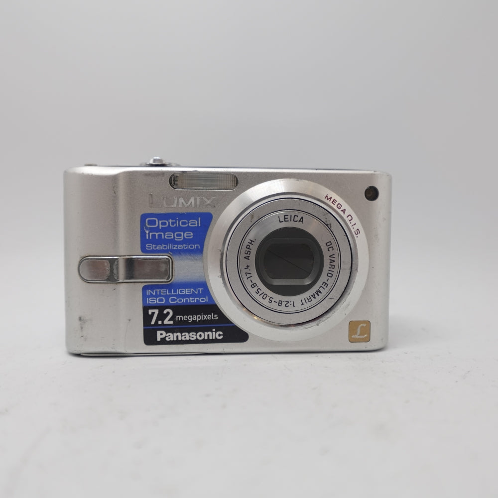 Used Panasonic Lumix DMC-FX12 Digital Point and Shoot Camera | Silver | U8