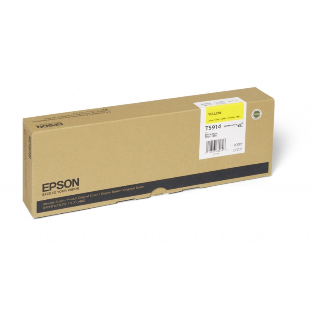 Epson UltraChrome K3 Yellow Ink Cartridge | 700 ml