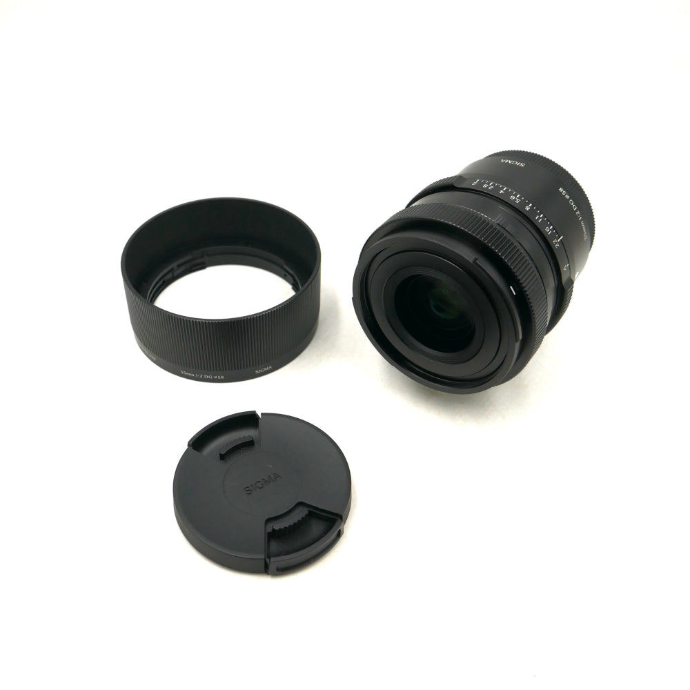 Sigma 35mm f/2 DG Contemporary Lens | Sony E, Black  **OPEN BOX**
