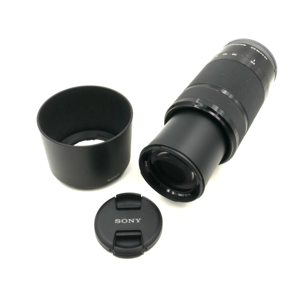 Sony 55-210mm f/4.5-6.3 OSS Telephoto E-Mount Lens - Black  I U8