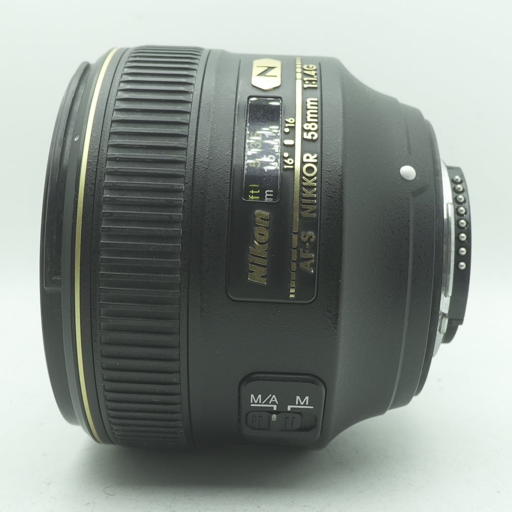 Used Nikon AF-S Nikkor 58mm f/1.4G | Black | U8