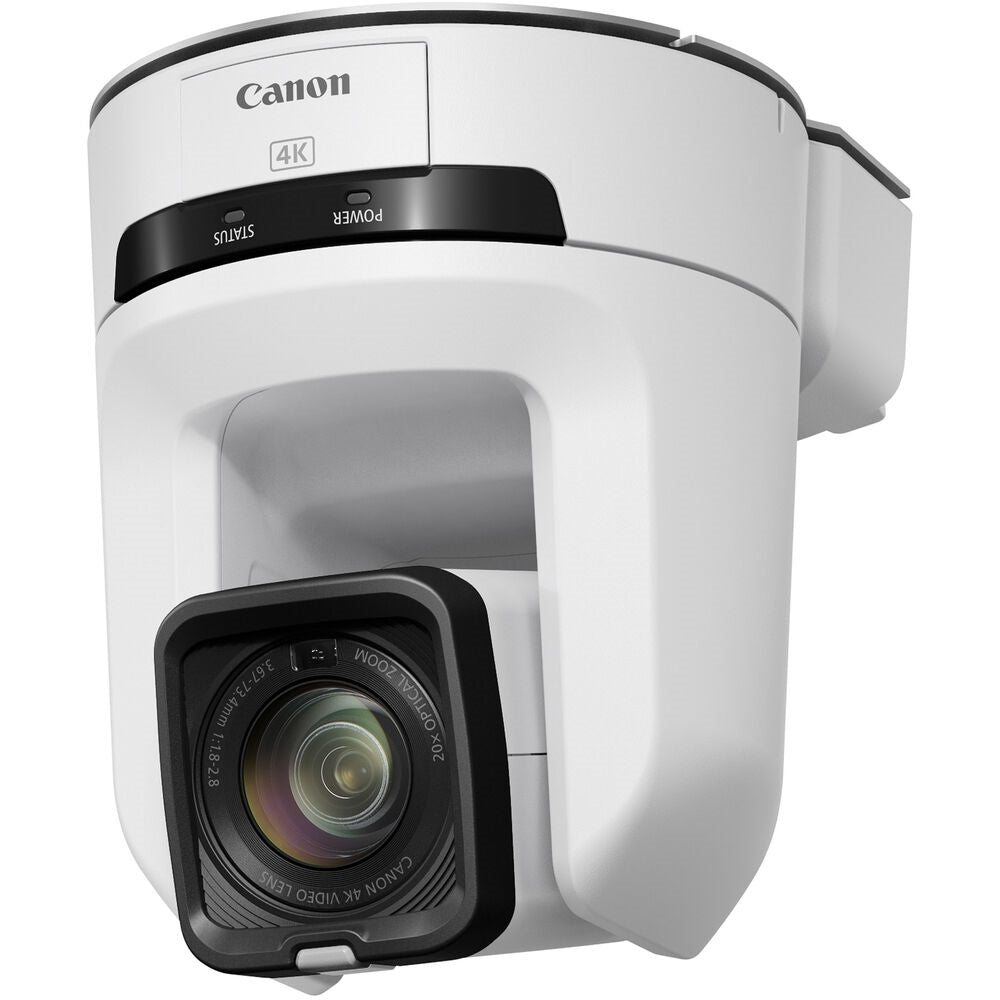 Canon CR-N300 4K NDI PTZ Camera with 20x Zoom | Titanium White