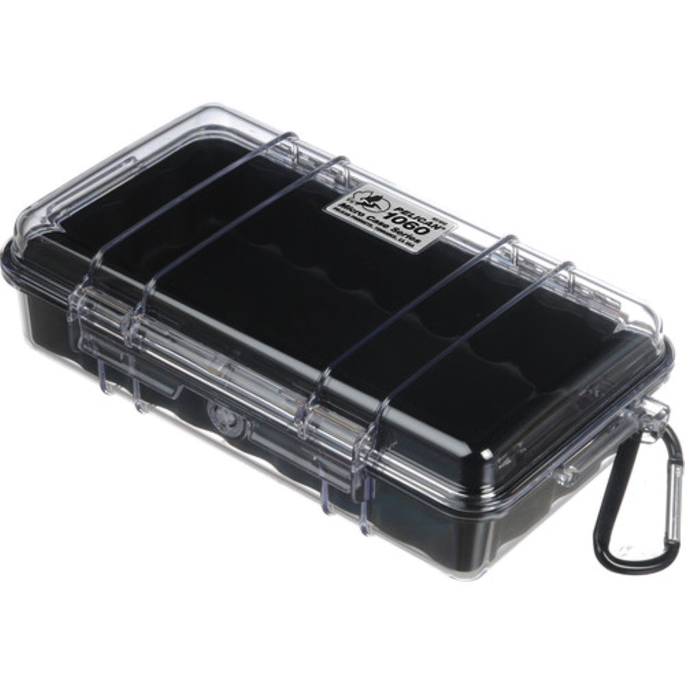 Pelican 1060 Clear Micro Case | Black