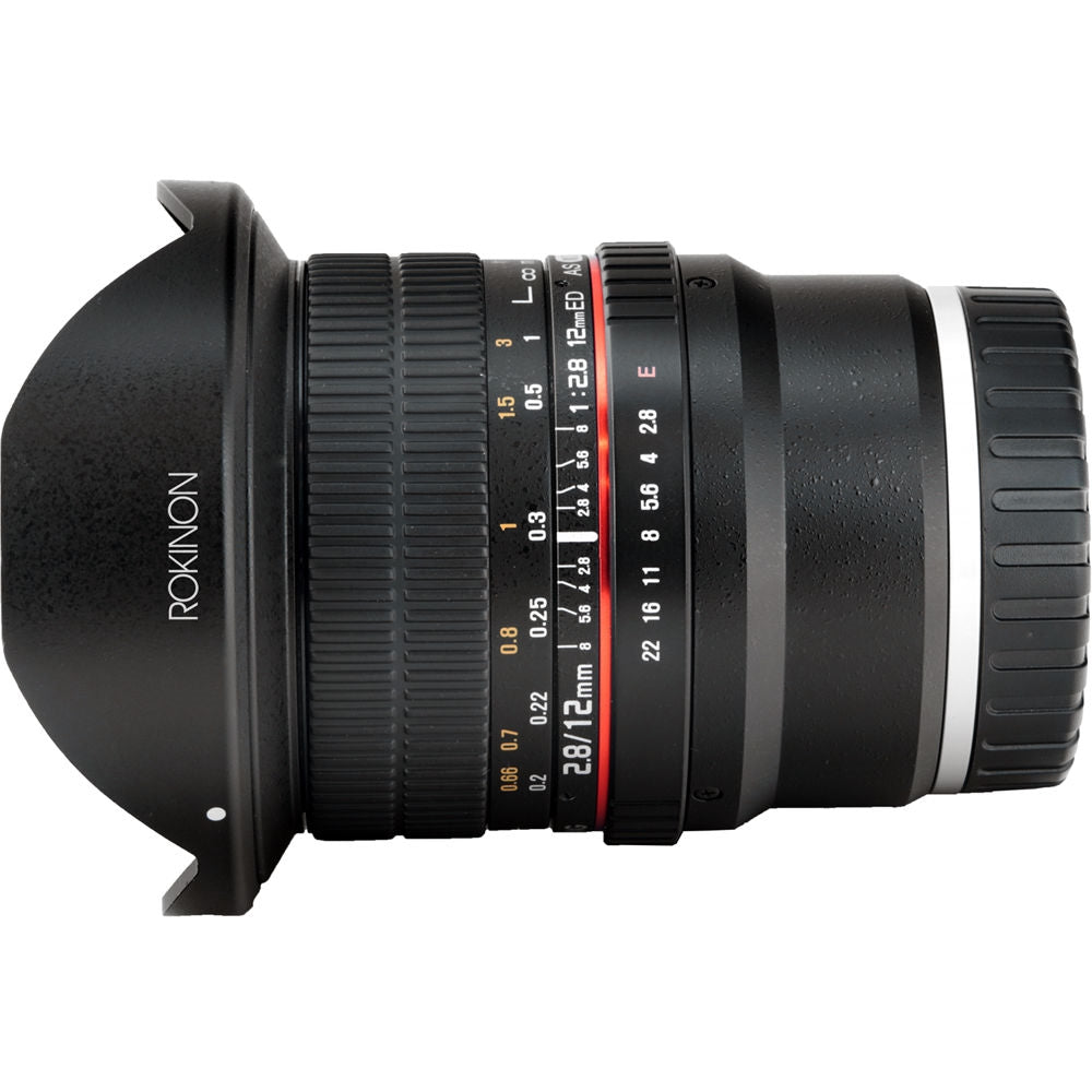 Rokinon 12mm f/2.8 ED AS IF NCS UMC Fisheye Lens for Sony E Mount