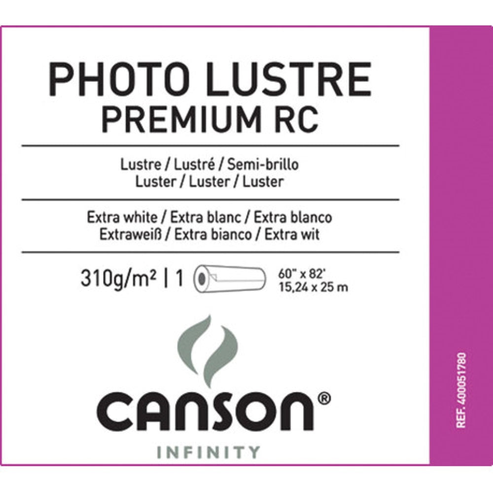 Canson Infinity Photo Lustre Premium RC Paper | 60" x 82' Roll