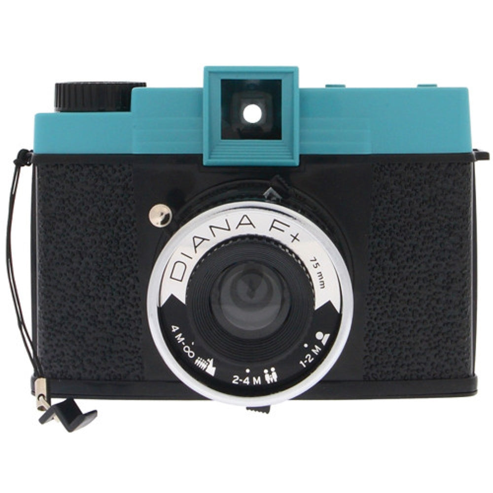 Lomography Diana F+ Film Camera and Flash | Teal/Black