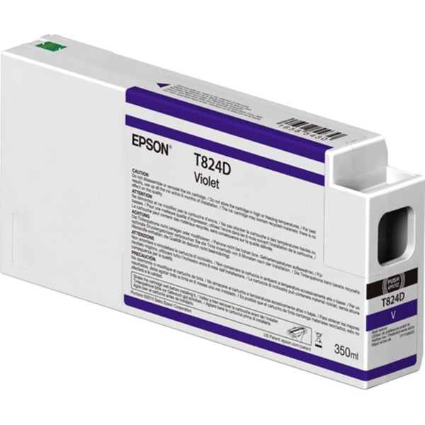 Epson T824D00 UltraChrome HDX Violet Ink Cartridge | 350ml