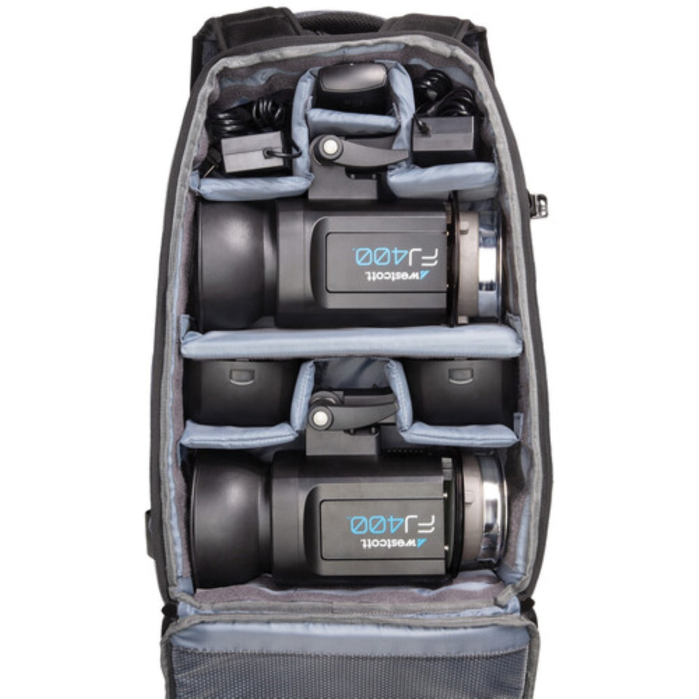 Westcott FJ400 Strobe 2-Light Backpack Kit with FJ-X3 S Wireless Trigger for Sony Cameras