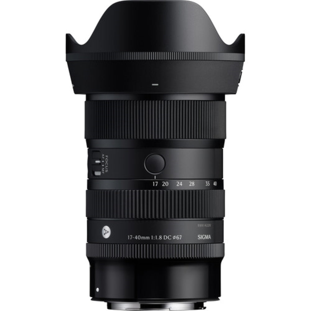Sigma 17-40mm f/1.8 D.C. Art Lens Compatible with Canon RF Mount (APS-C) Bundle with 67mm UV Filter + Lens Cap Keeper + Cleaning Kit + Cleaning Cloth (5 Items)