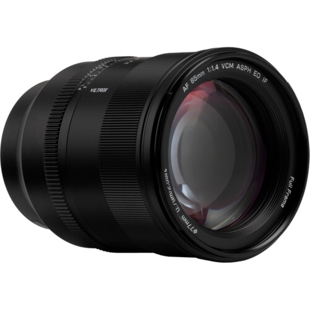 Viltrox AF 85mm f/1.4 Pro FE Lens Compatible with Sony E Bundle with UV Filter + Lens Cap Keeper + Cleaning Kit + Cleaning Cloth (5 Items)