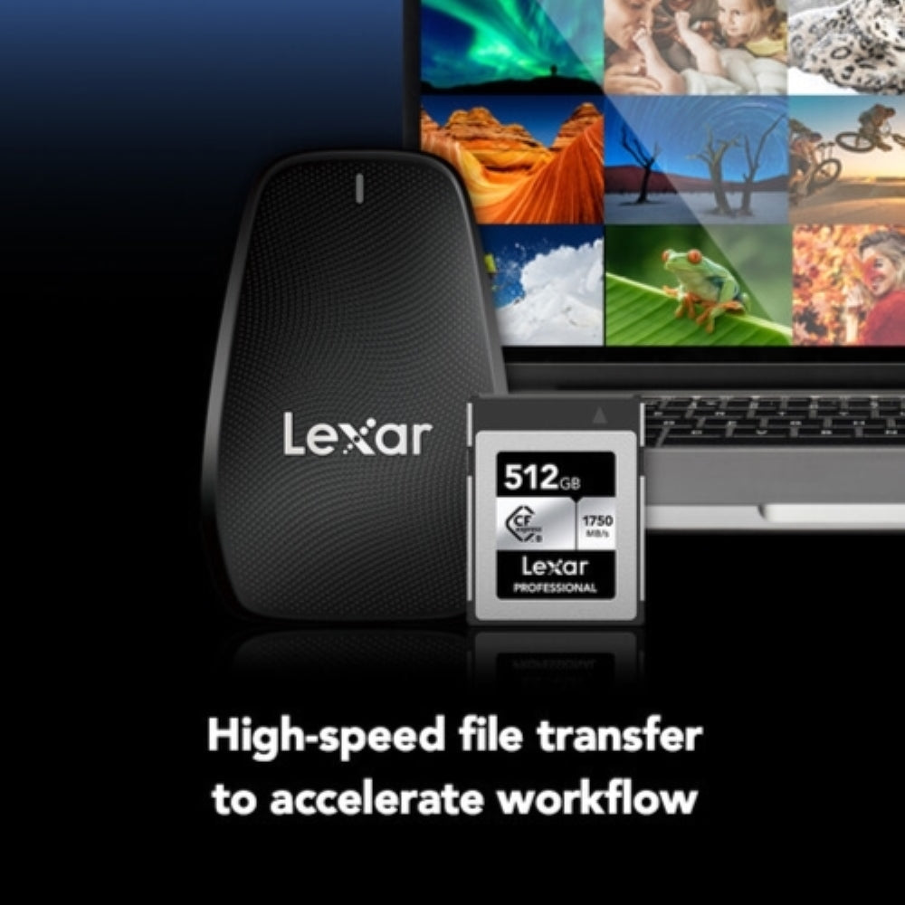 Lexar 512GB Professional CFexpress Type B Card SILVER Series