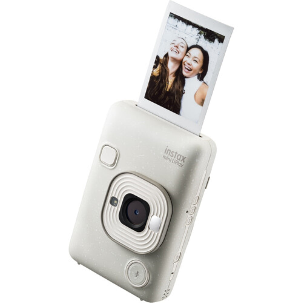 FUJIFILM INSTAX Mini LiPlay C Instant Camera | Misty White