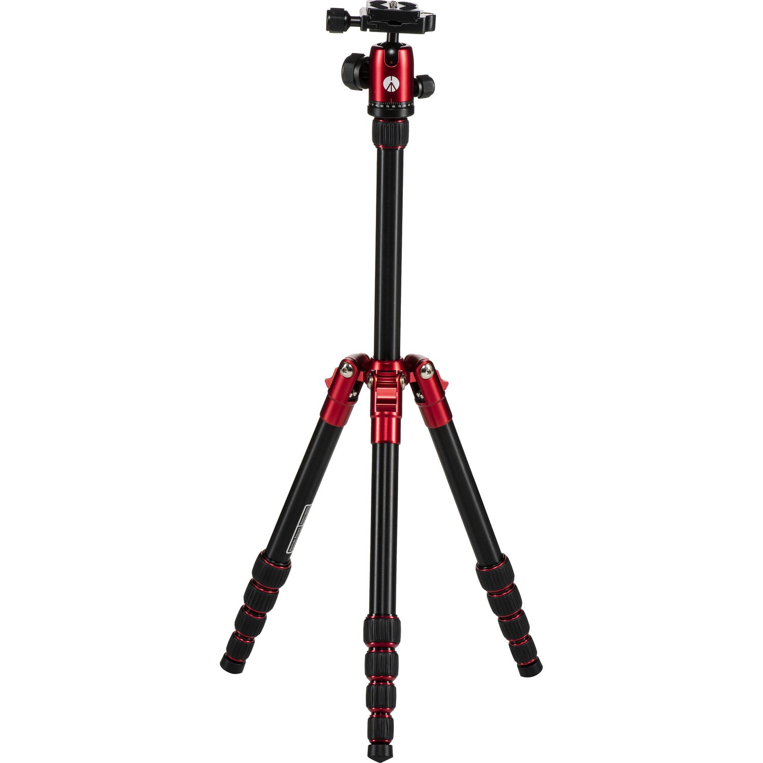 Manfrotto Element Small Aluminum Traveler Tripod | Red