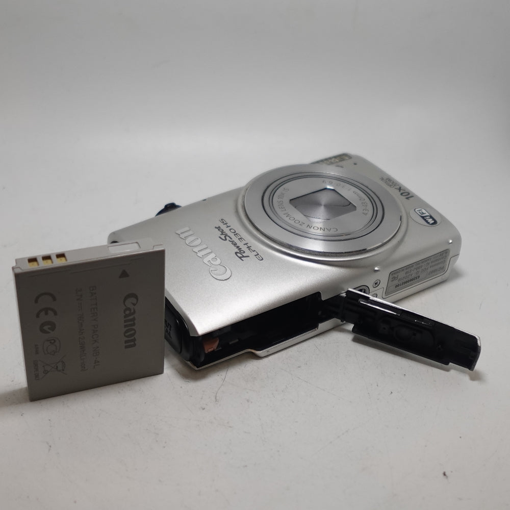 Used Canon Powershot Elph330 HS | Silver | U8