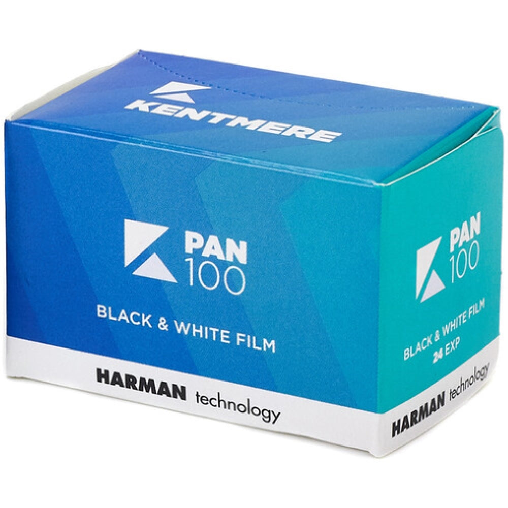 Kentmere Pan 100 Black and White Negative Film | 35mm Roll Film, 24 Exposures