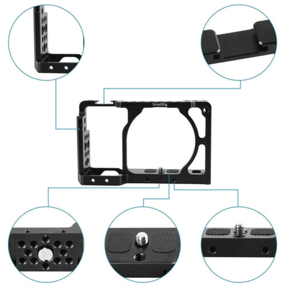 SmallRig Camera Cage for Sony a6500/a6300/a6000/NEX-7