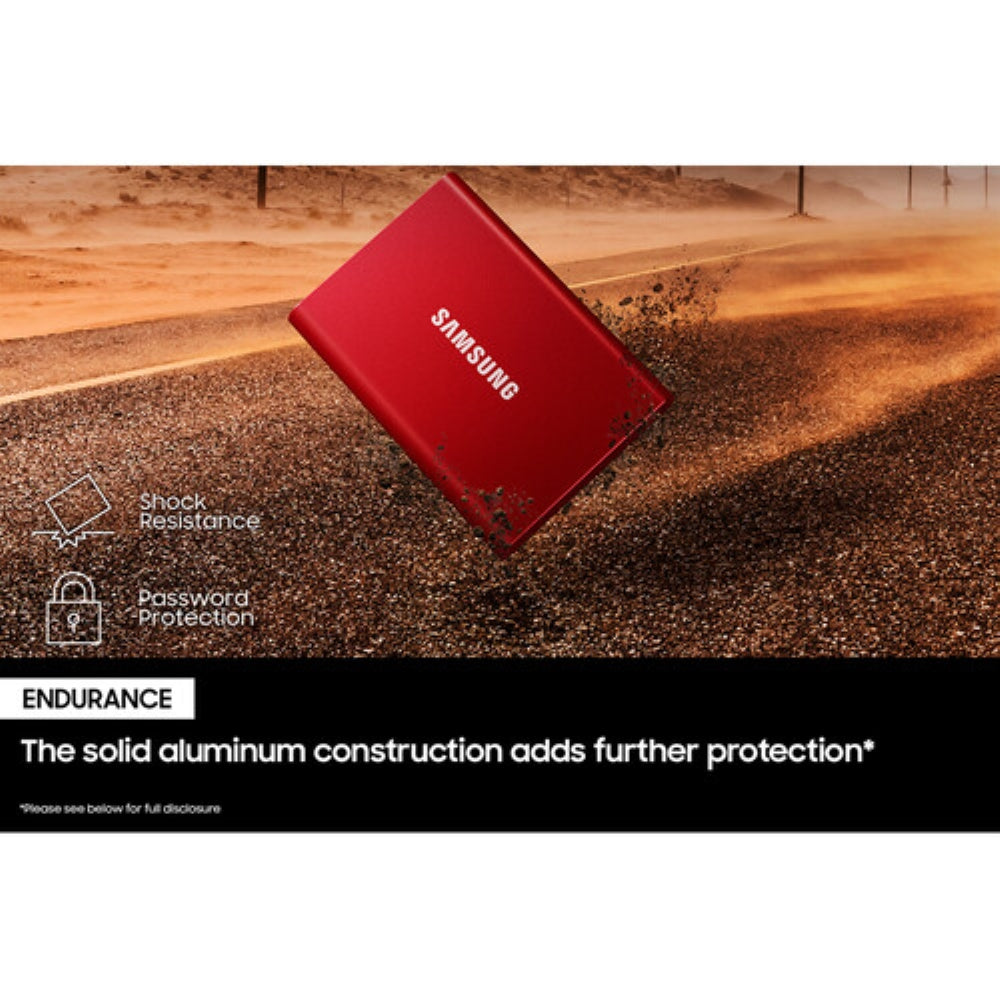 Samsung 1TB T7 Portable SSD | Titan Gray