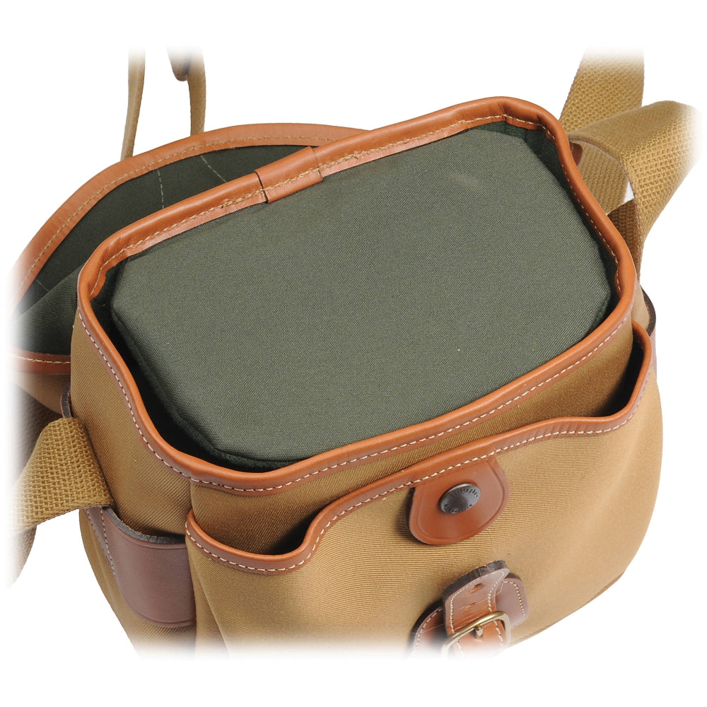 Billingham Digital Hadley Shoulder Bag | Khaki with Tan Leather Trim