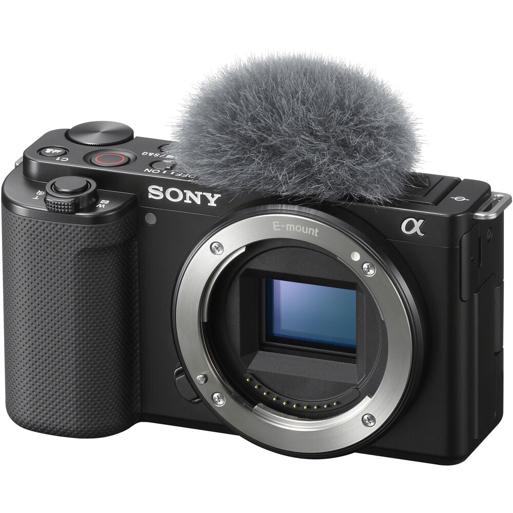 Sony ZV-E10 Mirrorless Camera | Body Only, Black