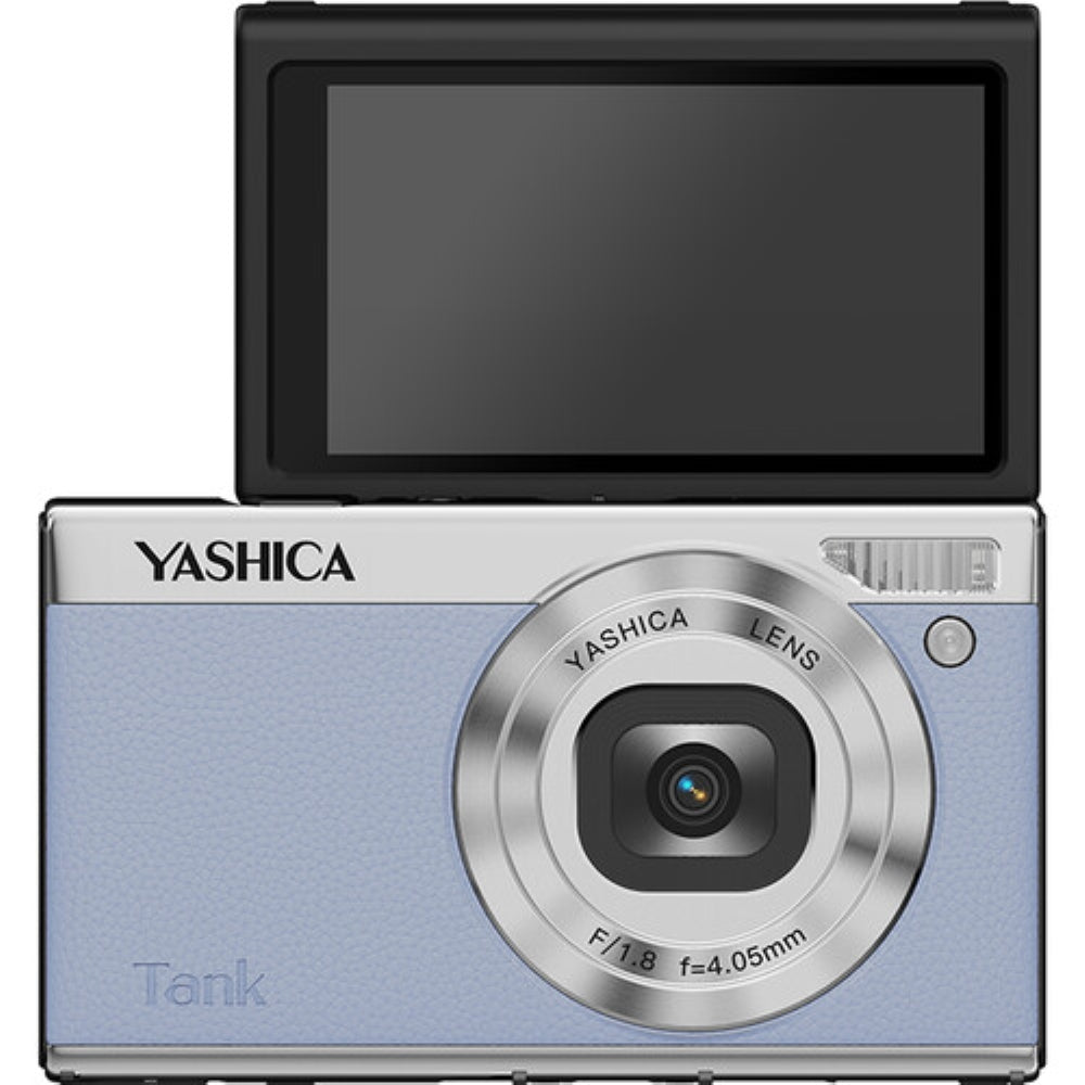 Yashica Tank Compact Digital Camera | Sky Blue